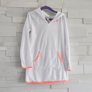 OSHKOSH BGOSH SOFT TERRY HOODED COVERUP. SIZE 5